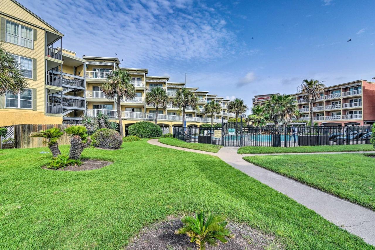 Coastal Galveston Condo Walk To Shoreline! Buitenkant foto